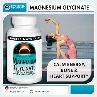 Foto 6 | Foto 6 | Glicinato De Magnesio Supplement Source Naturals 200 Mg - 180 Comprimidos - Venta Internacional.