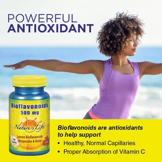 Foto 3 | Foto 3 | Suplemento De Bioflavonoides Nature's Life, 500 Mg, 100 Unidades - Venta Internacional.