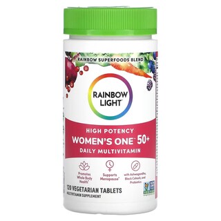 Foto 1 | Foto 1 | Multivitamínico Rainbow Light Para Mujeres Mayores De 50 Años, 120 Tabletas - Venta Internacional.