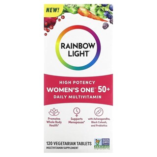 Foto 2 | Foto 2 | Multivitamínico Rainbow Light Para Mujeres Mayores De 50 Años, 120 Tabletas - Venta Internacional.