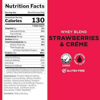Foto 6 | Foto 6 | Protein Powder Rule 1 Whey Protein 24 G Fresas Y Crema - Venta Internacional.