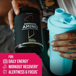 Foto 3 | Foto 3 | Regla Del Suplemento 1: Proteínas Energizadas, Amino Azul, Frambuesa - Venta Internacional.