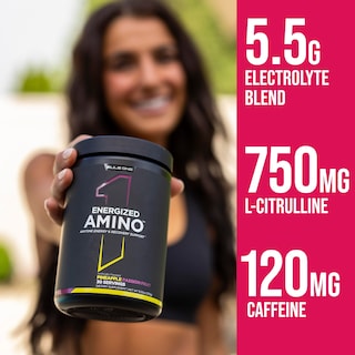 Foto 7 | Foto 7 | Regla Del Suplemento 1: Proteínas Energizadas, Amino Azul, Frambuesa - Venta Internacional.