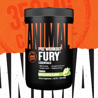 Foto 5 | Foto 5 | Polvo Pre Workout Animal Fury Green Apple, 30 Porciones - Venta Internacional.
