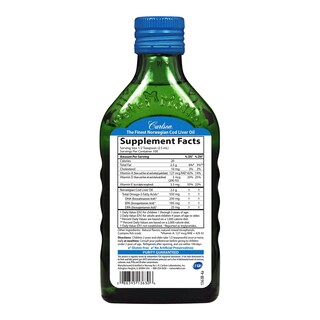 Foto 2 | Foto 2 | Suplemento De Aceite De Hígado De Bacalao Carlson Para Niños, 250 Ml De Omega-3 A Y D3 - Venta Internacional.
