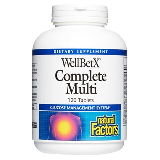 Foto 1 | Foto 1 | Complemente Natural Factors Wellbetx Complete Multi 120 Tabletas - Venta Internacional.