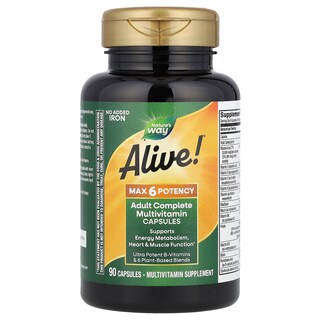 Foto 4 | Foto 4 | ¡complementa Nature's Way Alive! Max6 Potency Adult, 90 Cápsulas - Venta Internacional.