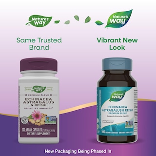 Foto 2 | Foto 2 | Suplemento Nature's Way Con Equinácea, Astrágalo Y Reishi, 100 Cápsulas - Venta Internacional.