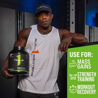 Foto 3 | Foto 3 | Galletas Y Crema Mass Gainer Rule One Proteins R1, 2,7 Kg - Venta Internacional.