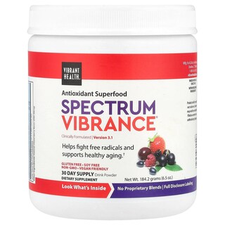 Foto 1 | Foto 1 | Suplemento Vibrant Health Spectrum Vibrance Mixed Berry 184,2 G - Venta Internacional.