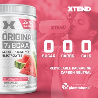 Foto 5 | Foto 5 | Sandía Original De Bcaa Scivation Xtend, 30 Porciones - Venta Internacional.