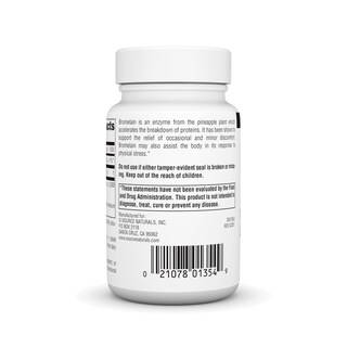 Foto 3 | Foto 3 | Supplement Source Naturals Bromelina 500 Mg 60 Comprimidos - Venta Internacional.