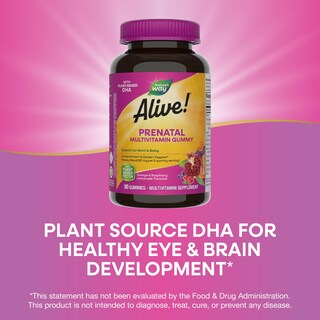 Foto 4 | Foto 4 | Multivitamínico Prenatal ¡nature's Way Alive! ¡90 Gomitas - Venta Internacional.