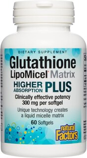 Foto 1 | Foto 1 | Suplemento Natural Factors Glutatión Lipomicel Matrix 300 Mg - Venta Internacional.