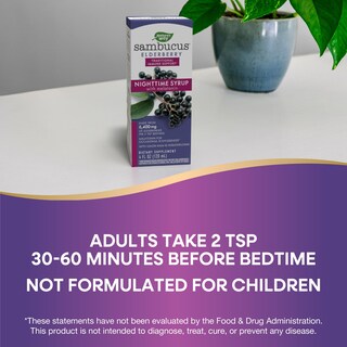Foto 5 | Foto 5 | Sirope Nature's Way Sambucus Nighttime Saúco Con Melatonina 120 Ml - Venta Internacional.