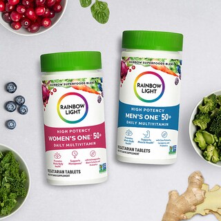 Foto 6 | Foto 6 | Multivitamínico Rainbow Light Men 50+ Con Vitamina C, D Y Zinc 60 Comprimidos - Venta Internacional.