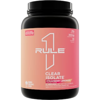 Foto 1 | Foto 1 | Protein Powder Rule 1 Proteins Clear Isolate, 20 G, Fresa - Venta Internacional.