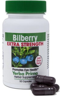Foto 1 | Foto 1 | Suplemento Yerba Prima Bilberry Extra Strength 50 Cápsulas - Venta Internacional.