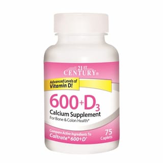 Foto 1 | Foto 1 | Venta Internacional- Suplemento 21st Century Calcium 600 + Vitamina D3 75 Comprimidos