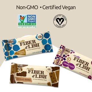 Foto 4 | Foto 4 | Fiber Bar Nugo Fiber D'lish Blueberry Cobbler 12 G Con Alto Contenido De Fibra - Venta Internacional.