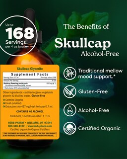 Foto 2 | Foto 2 | Extracto Líquido Herb Pharm Skullcap 120 Ml Nervious System - Venta Internacional.