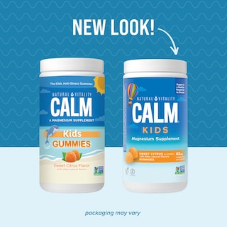 Foto 2 | Foto 2 | Gomitas De Magnesio Supplement Natural Vitality Calm Kids, 60 Unidades - Venta Internacional.