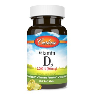 Foto 5 | Foto 5 | Suplemento Carlson De Vitamina D3 2000 Ui (50 Mcg) 120 Cápsulas Blandas - Venta Internacional.