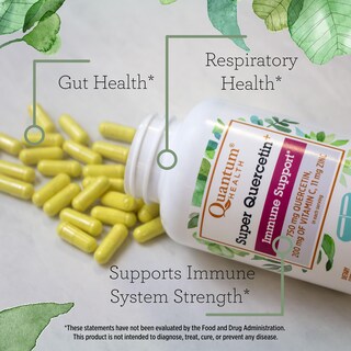 Foto 5 | Foto 5 | Suplemento Quantum Health Quercetin+ 750 Mg Con 11 Mg De Zinc Y 200 Mg De Vitamina C, 180 Cápsulas - Venta Internacional.
