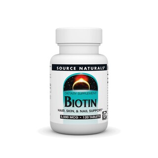 Foto 1 | Foto 1 | Suplemento Source Naturals Biotina De 5000 Mcg, Máximo 120 Comprimidos - Venta Internacional.