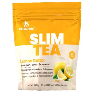 Foto 1 | Foto 1 | Té Teatox Rapid Fire Slim Para 14 Días Con Sabor A Limón Y Hierbas - Venta Internacional.