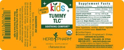 Foto 6 | Foto 6 | Fórmula Herbal Líquida Herb Pharm Kids Tummy Tlc 30 Ml - Venta Internacional.