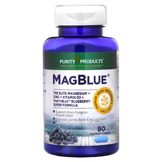 Foto 1 | Foto 1 | Suplemento Purity Products Magblue 90 Tabletas Sliptech - Venta Internacional.