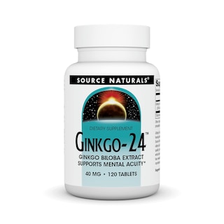 Foto 1 | Foto 1 | Supplement Source Naturals Ginkgo-24 Ginkgo Biloba 40 Mg 120 Comprimidos - Venta Internacional.