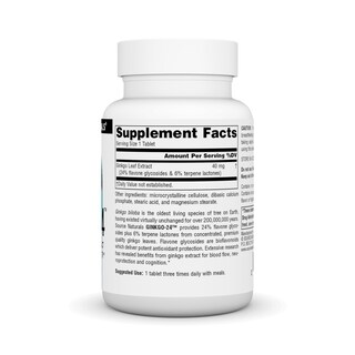 Foto 2 | Foto 2 | Supplement Source Naturals Ginkgo-24 Ginkgo Biloba 40 Mg 120 Comprimidos - Venta Internacional.