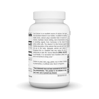 Foto 3 | Foto 3 | Supplement Source Naturals Coral Calcium 600 Mg 120 Cápsulas - Venta Internacional.