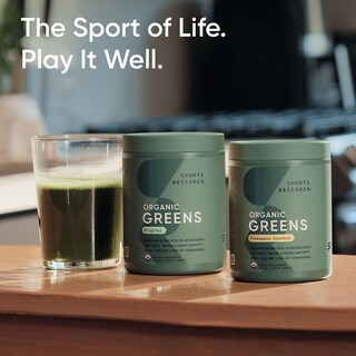 Foto 6 | Foto 6 | Superfood Powder Sports Research Organic Greens, 20 Porciones - Venta Internacional.