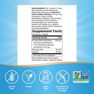 Foto 2 | Foto 2 | Suplemento De Extracto Premium De Hierba De San Juan De Nature's Way 90 Cápsulas - Venta Internacional.