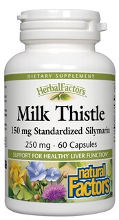 Foto 1 | Foto 1 | Suplemento Natural Factors Milk Thistle 250 Mg 60 Cápsulas - Venta Internacional.