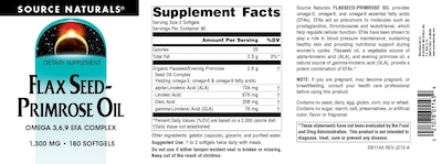 Foto 4 | Foto 4 | Aceite De Semilla De Linaza Y Onagra Supplement Source Naturals 1300 Mg - Venta Internacional.