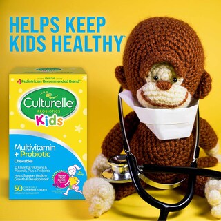 Foto 7 | Foto 7 | Multivitamínico Masticable Y Probiótico Culturelle Kids De 3 Años O Más De 50 - Venta Internacional.