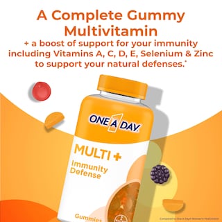 Foto 3 | Foto 3 | Gomitas De Vitamina One A Day Multi+ Immune Support, 120 Unidades - Venta Internacional.