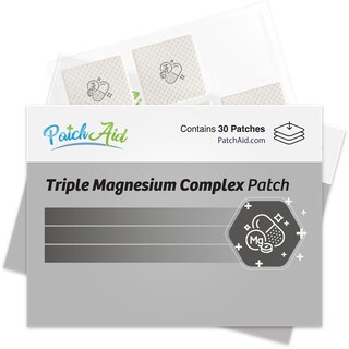 Foto 1 | Foto 1 | Topical Patch Patchaid, Complejo Triple De Magnesio, 30 Días - Venta Internacional.