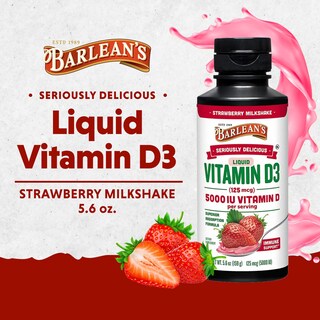Foto 2 | Foto 2 | Suplemento Barlean's Liquid Vitamina D 5000 Ui D3 165 Ml - Venta Internacional.
