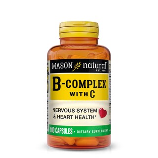 Foto 1 | Foto 1 | Suplemento Mason Natural Vitamina B Complex Con Vitamina C 100 Cápsulas - Venta Internacional.