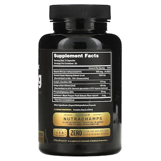 Foto 2 | Foto 2 | Suplemento Nutrachamps Korean Panax Ginseng 90 Cápsulas Vegetarianas - Venta Internacional.