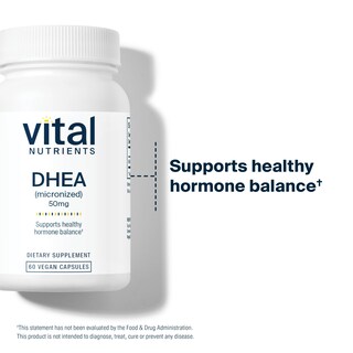 Foto 6 | Foto 6 | Suplemento Vital Nutrients Dhea 50 Mg Vegano 60 Cápsulas - Venta Internacional.