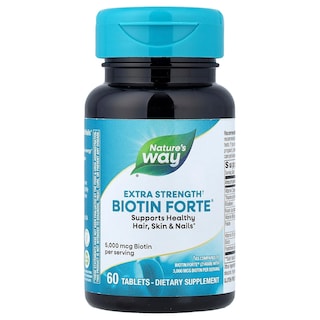 Foto 1 | Foto 1 | Suplemento Nature's Way Biotin Forte Extra Strength 60 Comprimidos - Venta Internacional.