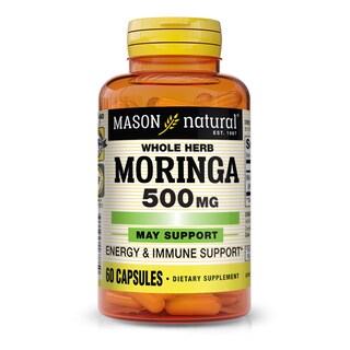 Foto 1 | Foto 1 | Suplemento Mason Natural Moringa 500 Mg 60 Cápsulas - Venta Internacional.