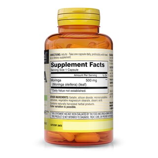 Foto 2 | Foto 2 | Suplemento Mason Natural Moringa 500 Mg 60 Cápsulas - Venta Internacional.