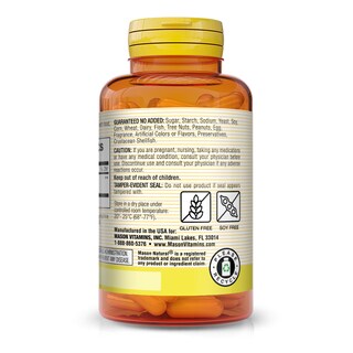 Foto 3 | Foto 3 | Suplemento Mason Natural Moringa 500 Mg 60 Cápsulas - Venta Internacional.